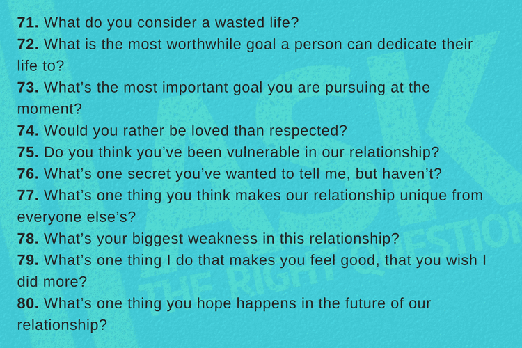 21 Questions To Ask A Guy Freaky